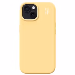 iDeal of Sweden Silicone Case met MagSafe Apple iPhone 17e / 16e / 15 / 14 / 13 - Soft Lemon