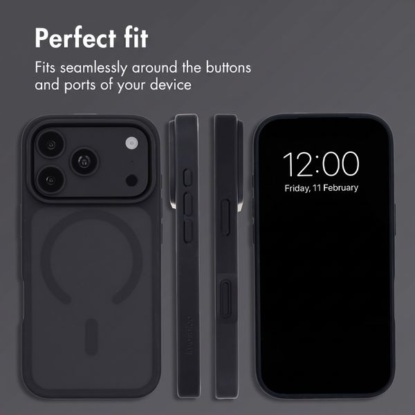 imoshion Colour Guard Case with MagSafe Apple iPhone 18 Pro / 17 Pro - Black
