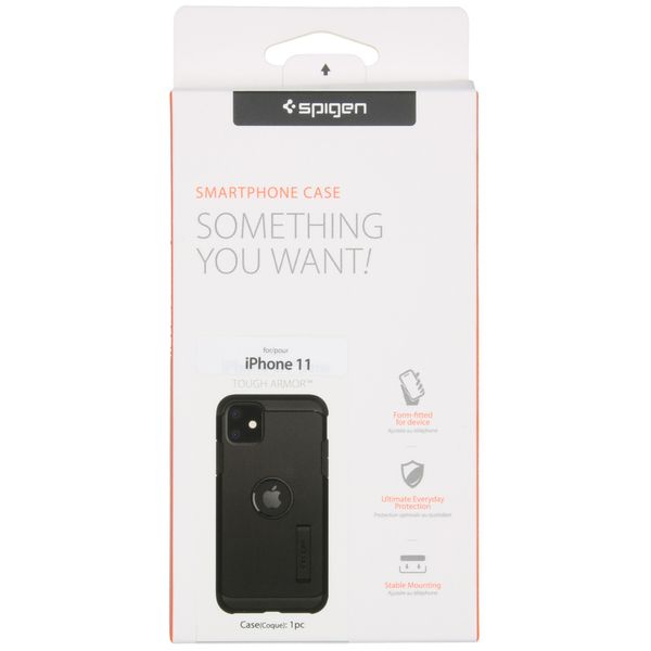 Spigen Tough Armor Backcover iPhone 11 - Zwart