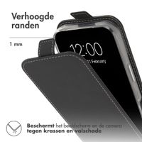 Accezz Flipcase Apple iPhone 18 Pro / 17 Pro - Zwart
