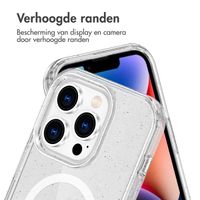 imoshion Sparkle Backcover met MagSafe Apple iPhone 14 Pro Max - Glitter Transparant