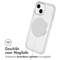 imoshion Sparkle Backcover met MagSafe Apple iPhone 15 - Glitter Transparant