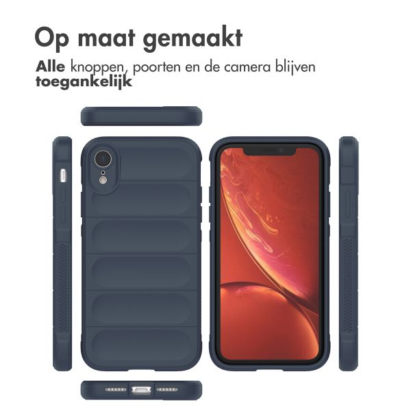 imoshion EasyGrip Backcover Apple iPhone Xr - Donkerblauw