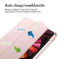 imoshion Trifold Hardcase Bookcase Apple iPad Pro 11 (2022 / 2021 / 2020 / 2018) - Roze