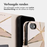 imoshion Design Bookcase Apple iPhone 17e / 16e - Beige Graphic