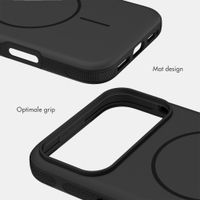imoshion Color Backcover met Thin MagSafe Ring Apple iPhone 17 Pro - Zwart