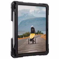 UAG Plasma Backcover Apple iPad 11 (2025) 11 inch A16 / iPad 10 (2022) 10.9 inch - Ice Black