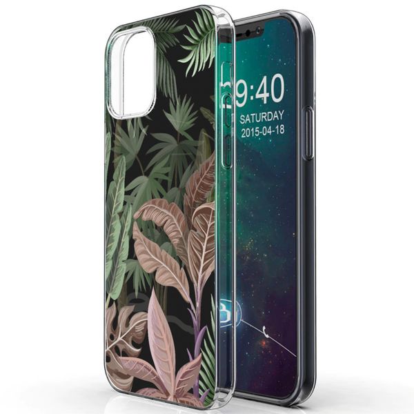 imoshion Design hoesje iPhone 12 (Pro) - Dark Jungle