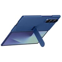 Samsung Silicone Case met stand Samsung Galaxy Z Fold 7 - Blue