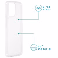 imoshion Softcase Backcover Realme 8 (Pro) - Transparant