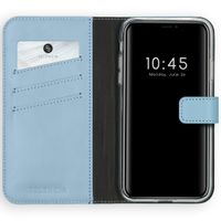 Selencia Echt Lederen Bookcase Apple iPhone 11 - Lichtblauw