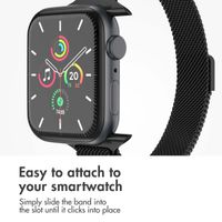 imoshion Slim Milanese Band Apple Watch | 38/40/41/42 mm - Black