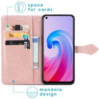 imoshion Mandala Bookcase Oppo A96 - Rosé Goud