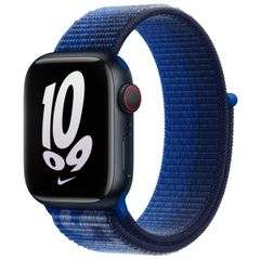 Apple Nike Sport Loop Band Apple Watch Series 1-9 / SE - 38/40/41 mm / Series 10 - 42 mm - Game Royal / Midnight Navy