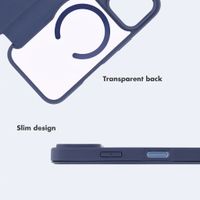 imoshion Transparent Wallet Case with MagSafe Apple iPhone 18 Pro / 17 Pro - Blue