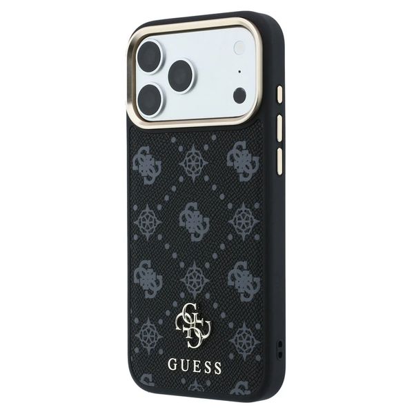 Guess 4G Metal Logo Backcover MagSafe Apple iPhone 18 Pro / 17 Pro - Black