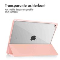 imoshion Trifold Hardcase Bookcase Apple iPad 9 (2021) 10.2 inch / iPad 8 (2020) 10.2 inch / iPad 7 (2019) 10.2 inch - Roze