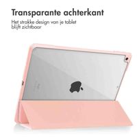 imoshion Trifold Hardcase Bookcase iPad 7 (2019) / iPad 8 (2020) / iPad 9 (2021) 10.2 inch - Roze