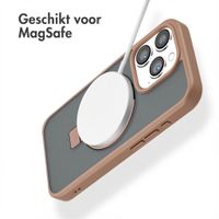 Accezz Ring Stand Backcover met MagSafe Apple iPhone 15 Pro - Bruin