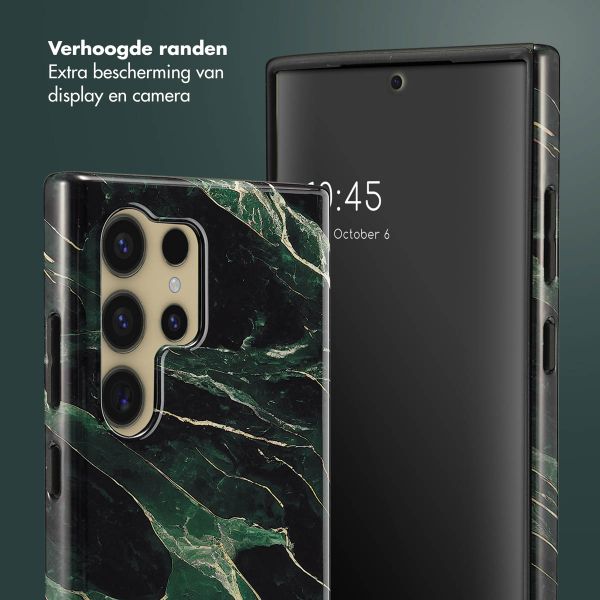 Selencia Vivid Backcover Samsung Galaxy S24 Ultra - Chic Marble Quartz