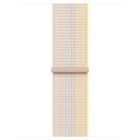 Apple Sport Loop band Apple Watch Series 1 t/m 9 / SE (38/40/41 mm) | Series 10 / 11 (42 mm) - Starlight Colour