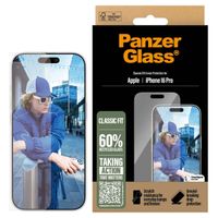 PanzerGlass Anti-Bacterial Screenprotector Apple iPhone 16 Pro