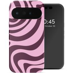 Selencia Vivid Case with MagSafe Google Pixel 11 - Wavy Swirl Pink Plum