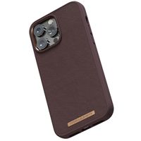 Njorð Collections Genuine Leather Case iPhone 14 Pro Max - Brown