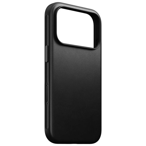 Nomad Modern Leather Case met MagSafe Apple iPhone 18 Pro / 17 Pro - Black