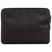 dbramante1928 Skagen Pro+ Sleeve - Laptop hoes 13 inch - Echt leer - Apple MacBook Pro 13 inch / Air 13 inch - Hunter Dark