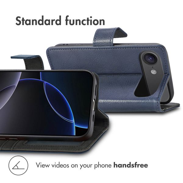 imoshion Luxury Bookcase Apple iPhone Air - Dark blue
