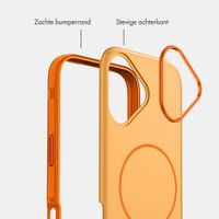 imoshion Color Backcover met Thin MagSafe Ring Apple iPhone 17 - Oranje