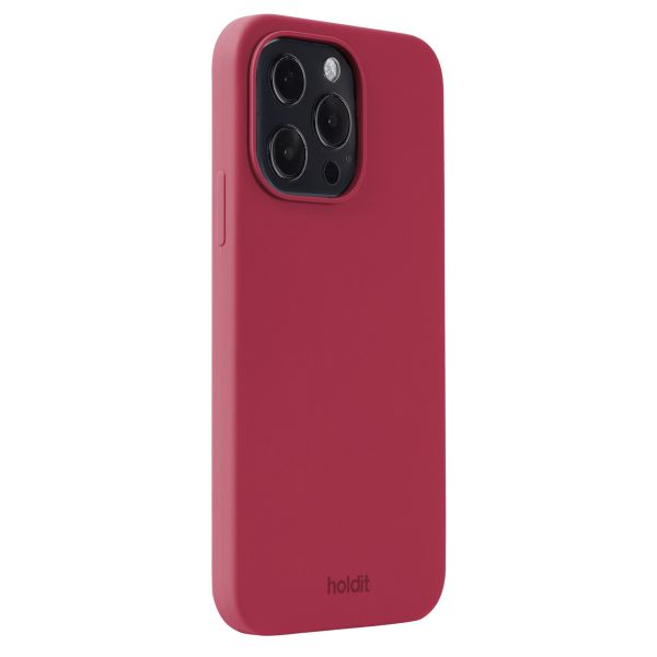 Holdit Silicone Case iPhone 13 Pro - Red Velvet