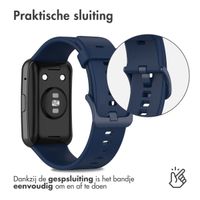 imoshion Siliconen bandje Huawei Watch Fit - Donkerblauw