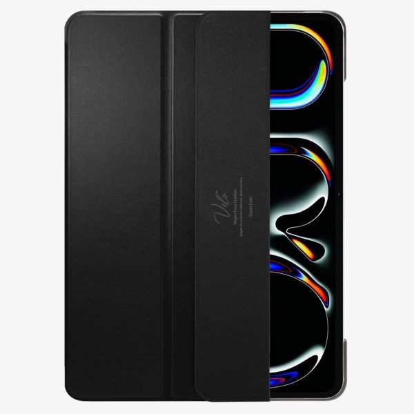 Spigen Smart Fold Bookcase iPad Pro 11 (2024) M4 - Zwart