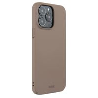 Holdit Slim Case iPhone 15 Pro Max - Mocha Brown