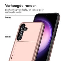 imoshion Backcover met pasjeshouder Samsung Galaxy S24 Plus - Rosé Goud