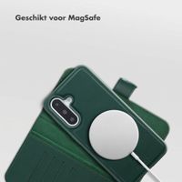 Selencia Olyn Uitneembare Bookcase met MagSafe Samsung Galaxy A36 - Groen