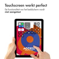 Accezz Glass screenprotector + Applicator iPad 10 (2022) 10.9 inch