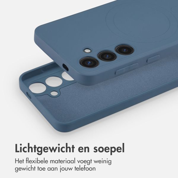 imoshion Color Backcover met MagSafe Samsung Galaxy S24 - Donkerblauw