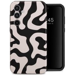 Selencia Vivid Backcover Samsung Galaxy A35 - Art Wave Black