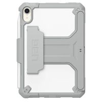 UAG Scout Healthcare backcover met stand en strap Apple iPad Mini 7 (2024) / iPad Mini 6 (2021) - Wit / Grijs