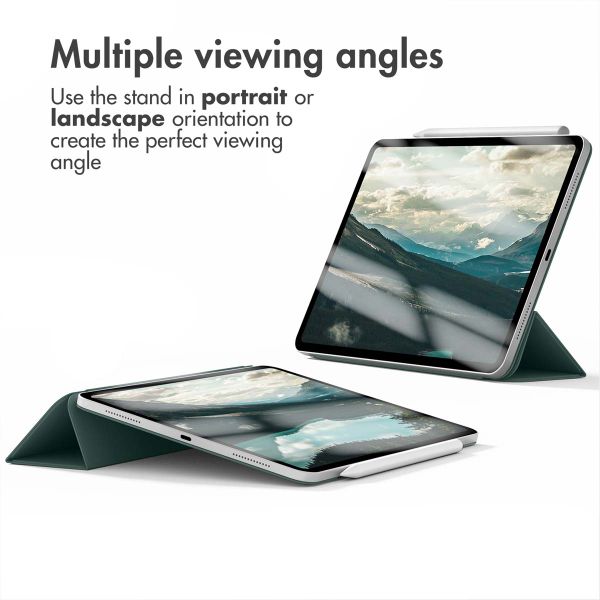 imoshion Magnetic Book Case Apple iPad Pro 11 (2025) M5 / (2024) M4 - Dark Green