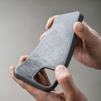 Woodcessories Bumper Case MagSafe iPhone 14 - Real Slate Stone