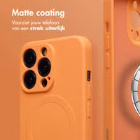 imoshion Color Backcover met MagSafe Apple iPhone 16 Pro - Neon Orange