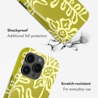 Selencia Vivid Back Cover with MagSafe Apple iPhone 15 Pro - Chalky Bloom