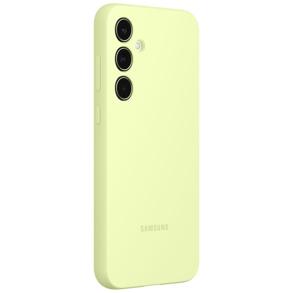 Samsung Originele Silicone Backcover Samsung Galaxy A35 - Lime