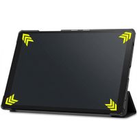 imoshion Trifold Bookcase Samsung Galaxy Tab A7 - Zwart