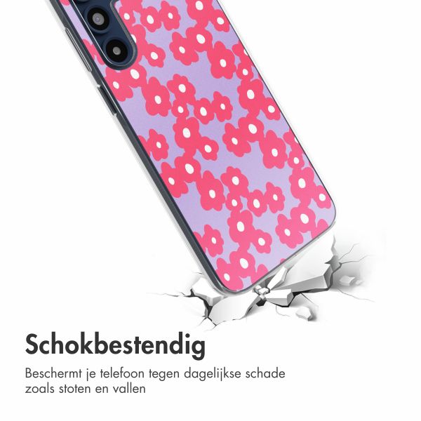 imoshion  Design hoesje Samsung Galaxy A16 - Dusty Rose Blossoms