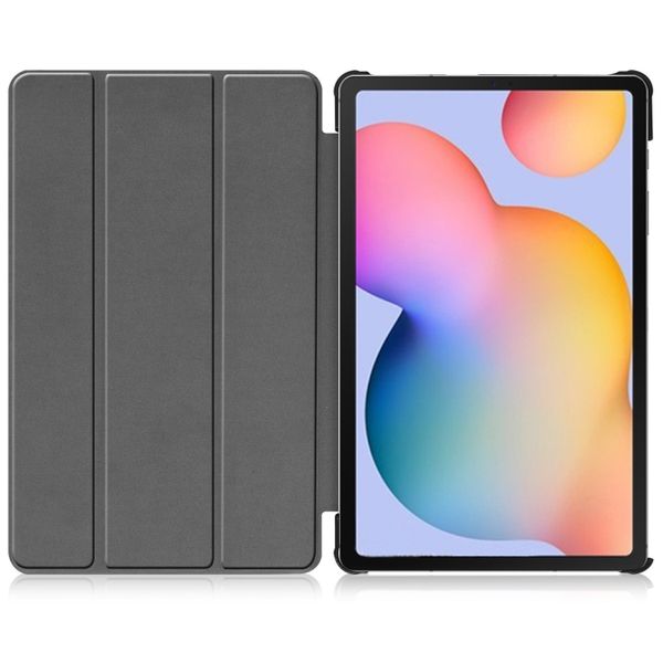 imoshion Trifold Bookcase Samsung Galaxy Tab S6 Lite (2020/2022/2024) - Grijs